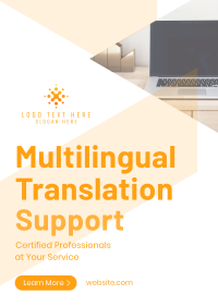 Multi-Language Support Flyer