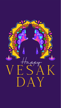 Festival Vesak Facebook Story