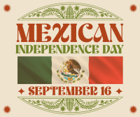 Rustic Mexican Independence Day Facebook Post