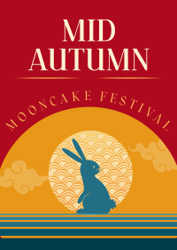 Mid Autumn Mooncake Festival Flyer