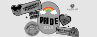 Proud Rainbow Sale Facebook Cover