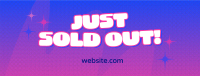 Sold Out Y2K Facebook Cover Design