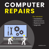 PC Repair Services Instagram Post
