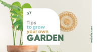 Garden Tips Facebook Ad