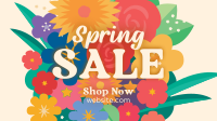 Spring Sale bouquet Animation