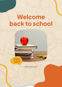 Back To School Books Flyer