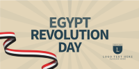 Egypt Revolution Day Twitter Post