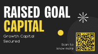 Minimalist Raised Capital Facebook Event Cover