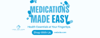 Online Pharmacy Medicines Facebook Cover Design