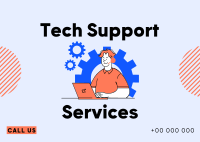 Tech Support Postcard example 4