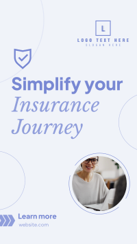 Minimalist Insurance Journey Instagram Reel Image Preview