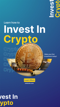 Crypto Investment Facebook Story