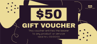 Voucher Gift Certificate example 3