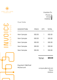 Maze Circuit Invoice