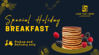 Holiday Breakfast Restaurant Facebook Event Cover