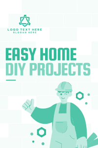 Easy Home DIY Projects Pinterest Pin