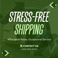 Corporate Shipping Service Instagram Post