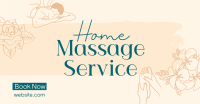 Home Massage Service Facebook Ad