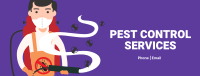 Pest Control Services Facebook Cover Design