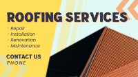 Expert Roofing Services Animation