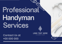 Handyman Services Postcard example 3