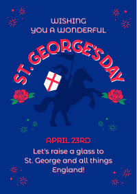 England St George Day Flyer