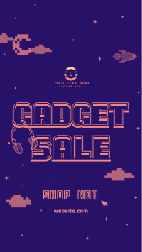 Retro Gadget Sale Facebook Story