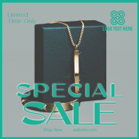 Jewelry Editorial Sale Instagram Post Design