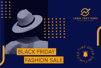 Black Friday Fashion Sale Pinterest Cover