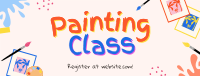 Quirky Painting Class Facebook Cover Image Preview