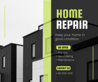 Home Repair Facebook Post
