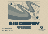 Creative Giveaway Postcard Design