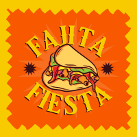 Fajita Fiesta Instagram Post Design