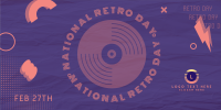 Disco Retro Day Twitter Post