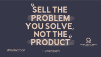 Sell the Problem Facebook Event Cover