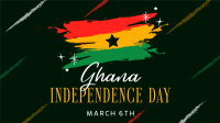 Happy Ghana Day Animation