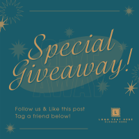 Generic Give Away Instagram Post