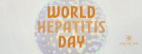 Minimalist Hepatitis Day Awareness Facebook Cover