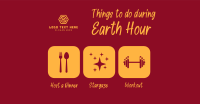 Earth Hour Activities Facebook Ad