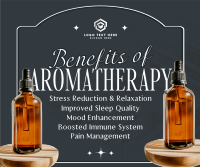 Rustic Aromatherapy Benefits Facebook Post Image Preview