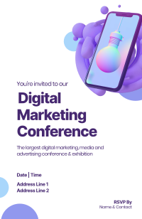Digital Marketing Conference Invitation Image Preview