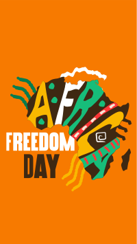 Freedom Africa Map Facebook Story