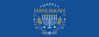 Happy Hanukkah Facebook Cover