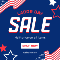 Labor Day Sale Instagram Post