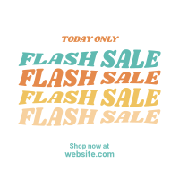 Flash Sale Warp Instagram Post Design