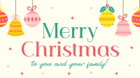 Christmas Family Greetings Video Design