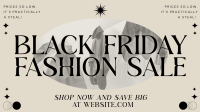 Minimalist Black Friday Fashion Facebook Event Cover