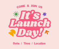 It's Launch Day Facebook Post