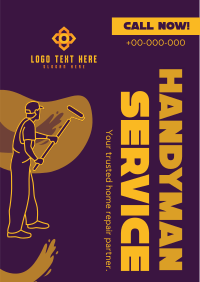 Handyman Service Flyer Design