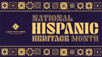 Hispanic Heritage Month Tiles Animation